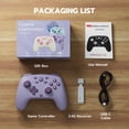 thumbnail image 7 of CHENGDAO Controller for Switch/Switch 2/PC, Hall Effect Joystick & Trigger, 2 Programmable Back Buttons, Purple, 7 of 7