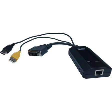 Schneider Electric APC KVM 2G, Server Module, Dvi With Virtual Media And CAC - Server Interface Module for Keyboard/Mouse, Monitor, Server - DVI Video, USB - RJ-45 Female Network -