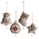thumbnail image 3 of Naiovety Decoraciones duraderas para árboles de Navidad de algodón, adornos bonitos para vacaciones y árboles, pulseras de Navidad Kits de decoración para fiestas Estilo 2, 3 of 6