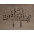 thumbnail image 2 of First Birthday Cake Topper - 1/8" Acrylic, 2 of 3