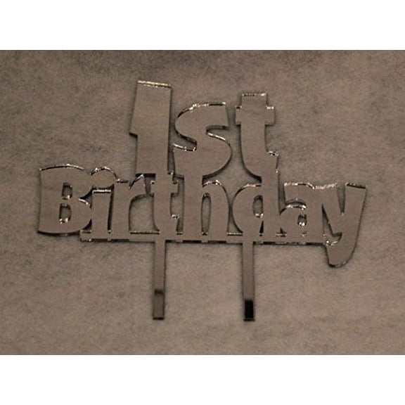 First Birthday Cake Topper - 1/8" Acrylic