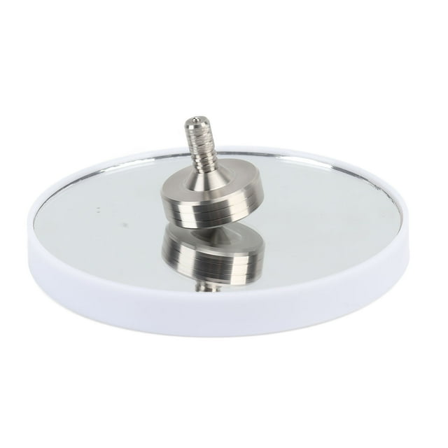 Fingertip Gyroscope, Flexible Metal Portable Funny Stress Relief Safe Rotating Gyroscope With Mirror For Office
