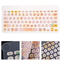 SHOWERORO Keyboard Cover For K380 Laptop Keyboard Protector Silicone 1Pack 11.79X5.70In