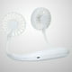 Mains Libres Conception de Casque de Ventilateur Personnel Portable Bandeau Mini-Fan avec USB Rechargeable pour Voyager Bureau en Plein Air (Blanc) – image 2 sur 5