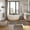 Brown-As shows, variant on Yokan Spotted Tie-Dye Bath Mat Set, Plush Velvet Bathroom Rugs, Soft Non-Slip Absorbent 5-Piece Bath Rugs, Durable Shower & Toilet Mats for Home Decor, Luxury Bathroom Mats
