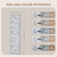 thumbnail image 3 of Roxstand 2.5'x8' Washable Runner Rug, Vintage Distressed Hallway Entrance Kitchen Rugs, Non Slip Stain Resistant Farmhouse Rug, Grey, 3 of 9
