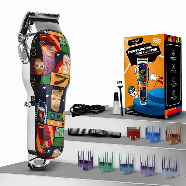 Kemei Max-2092 Máquina Profesional Para Cortar El Cabello Grafitos Gao Jinjia unisex