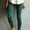 Green, variant on High Waisted Leggings for Women-Soft Athletic Tummy Control Pants for Running Yoga Workout Reg Women's Moto Jegging Biker Skinny Ankle Zipper Pleated Waist Pencil Pants Pull On Soft Trousers
