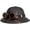 black, variant on Straw Pith Helmet Sun Hat with Removable Goggles Safari Jungle Cap