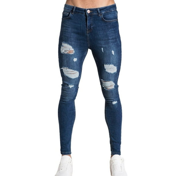 dark blue with black pants