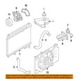 thumbnail image 4 of 8V218K218AB, Radiator Coolant Reservoir Leakproof Effective Cooling  For Fiesta 2011 To 2019, 4 of 8