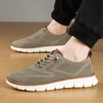 thumbnail image 6 of Men's Casual Walking Sneakers - Breathable Knit Upper Shoes with Quick-Lace Elastic System, 6 of 6