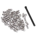 thumbnail image 1 of 50 Tornillos para Cubo de Llantas de Coche RC, Tornillos de Acero inoxidable para llantas de rueda, Kit de Tornillos para Coche Trepador de control remoto 1/10, 1 of 7