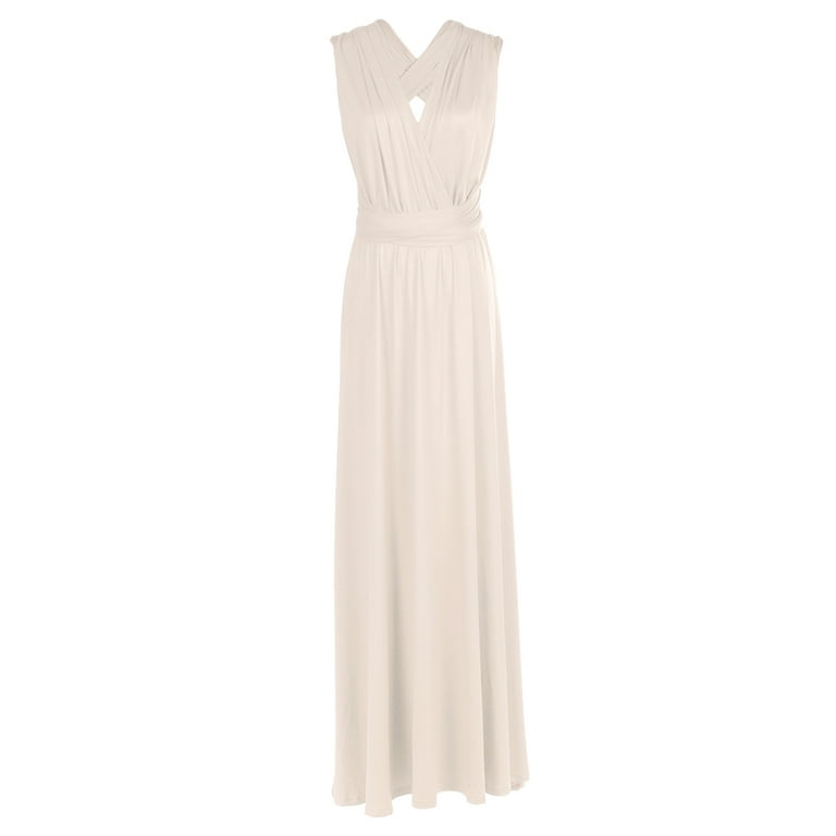 Bandage Solid Color Beach Vacation Dresses Bandage Solid Color Beach Vacation Dresses