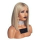 thumbnail image 2 of Pelucas resistentes al calor, corte de pelo Bob, peluca rubia para mujer, pelucas cortas, artesanía superior, 2 of 7
