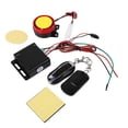 thumbnail image 3 of Speravity Alarma de motocicleta Alta sensibilidad 12V Control remoto Sistema de seguridad antirrobo de motocicleta Sistema de alarma de motocicleta Cámaras de salpicadero de coche Speravity VI006497-00, 3 of 6