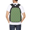 thumbnail image 5 of Daiia 60s and 70s Style Backpack for Men and Women -Durable Backpack Large Capacity, Water-Resistant Bag with Adjustable Straps and Laptop Compartment, 5 of 7