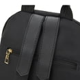 thumbnail image 5 of Stylago Womens Backpack Purses Trendy Zipper Compartments Crossbody Bags Water Proof Nylon Travel Shopping Bags for Ladies Black, 5 of 7