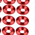 thumbnail image 2 of 20Pcs Aluminum Bumper/Fender Washer Bolt Engine Bay Dress Up Kit Red, 2 of 4