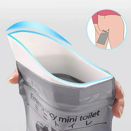 

YJHBCYWM POKUJ 4pcs Outdoor Emergency Urinate Bags 700ml Easy Take Piss Bags Travel Mini Mobile Toilet For Baby Women Men Vomit Bag