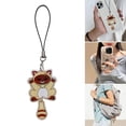 thumbnail image 2 of Elegant Keyring and Phone Charm Key Holder Fashionable Ornament Pendant Keychain Accessory for Bag and Keys, 2 of 9