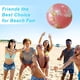 thumbnail image 4 of Pelotas de playa inflables de PVC con purpurina semitransparentes, pelotas flotantes para deportes al aire libre, pelota de playa inflable de PVC con purpurina semitransparente, juguete, 4 of 9