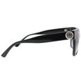 thumbnail image 3 of Michael Kors Ena  Plastic Womens Square Sunglasses Black 55.3mm Adult, 3 of 3