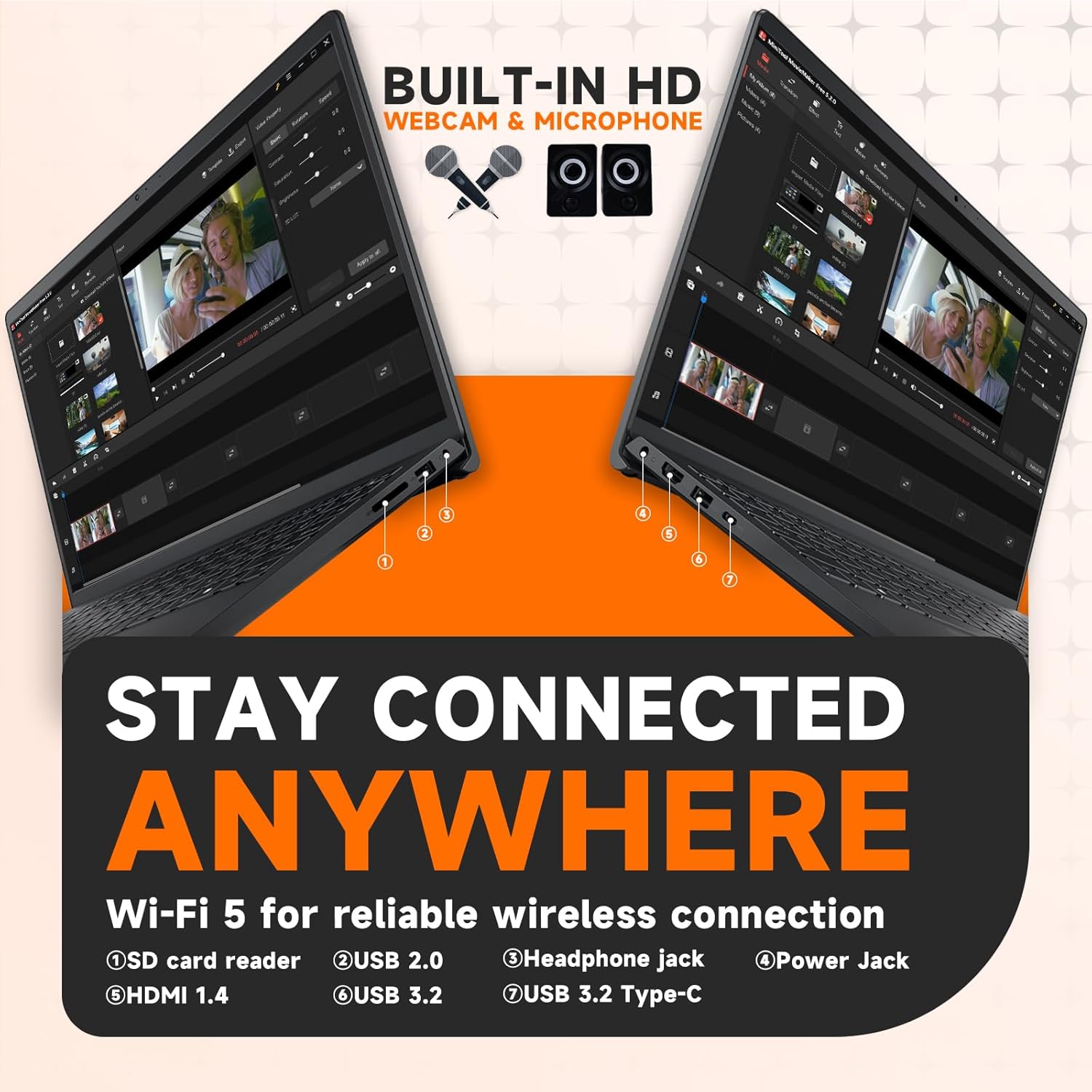 Dell Inspiron 15 3535 Touchscreen Laptop,15.6" FHD Anti-Glare Display, AMD Ryzen 7 7730U, 16GB RAM, 512GB SSD, Windows 11 Pro, Business & Student Computer