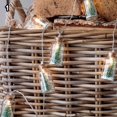 thumbnail image 2 of CNKOO 2m 20 LED Copper Wire Bell String Light Christmas Lamp Outdoor Bedroom Decor, 2 of 8