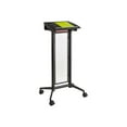 thumbnail image 1 of Safco Impromptu - Lectern - mobile - rectangular - black - black base, 1 of 4