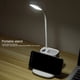 thumbnail image 3 of Lámpara de Escritorio Plegable con Display Digital, Carga USB y Luz para el Hogar Wobythan Blanco, 3 of 8