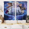 thumbnail image 3 of Frozen Window Curtain - 2 Panels(28"x40"), 3 of 10