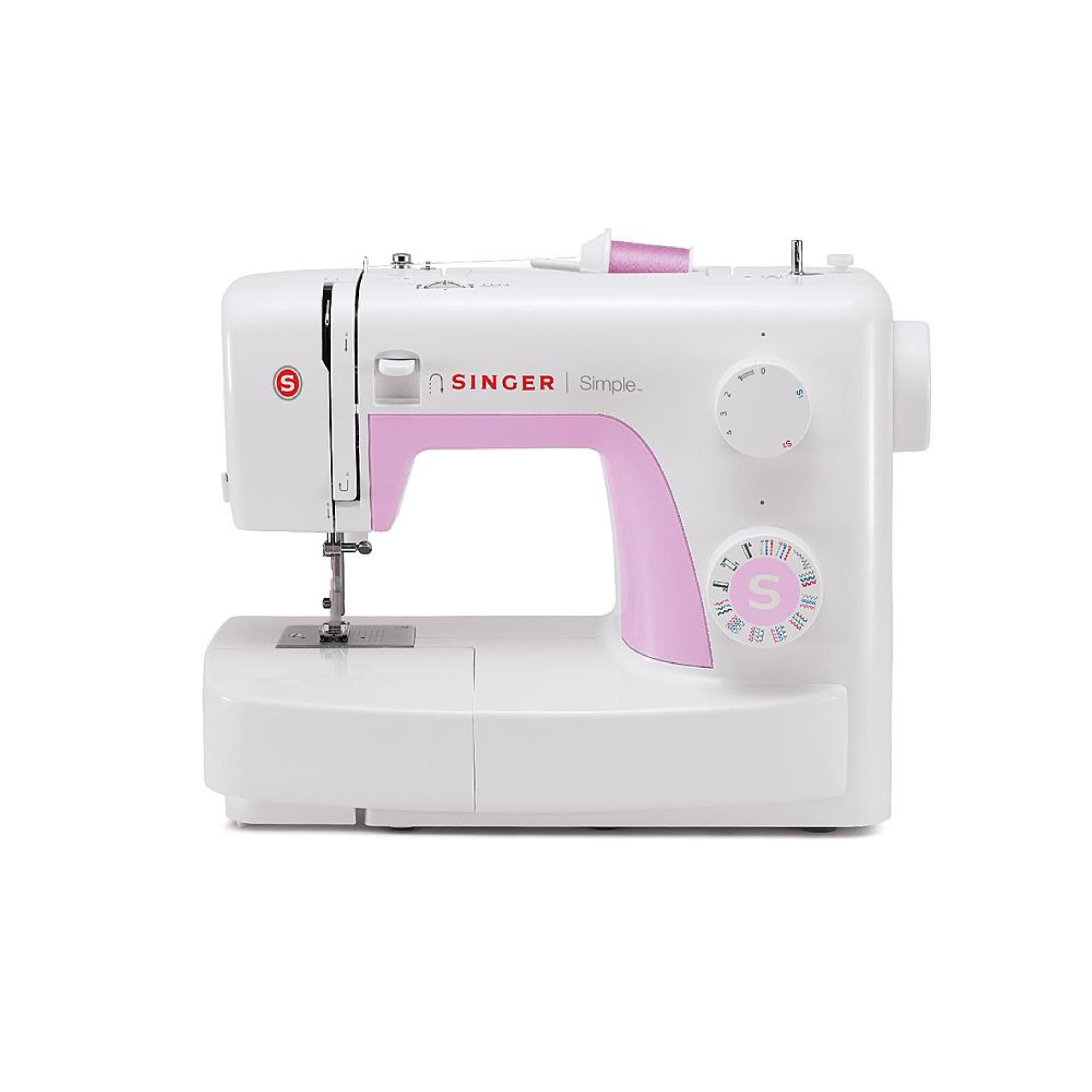 Singer 3223 230006112 Simple Sewing Machine, Pink