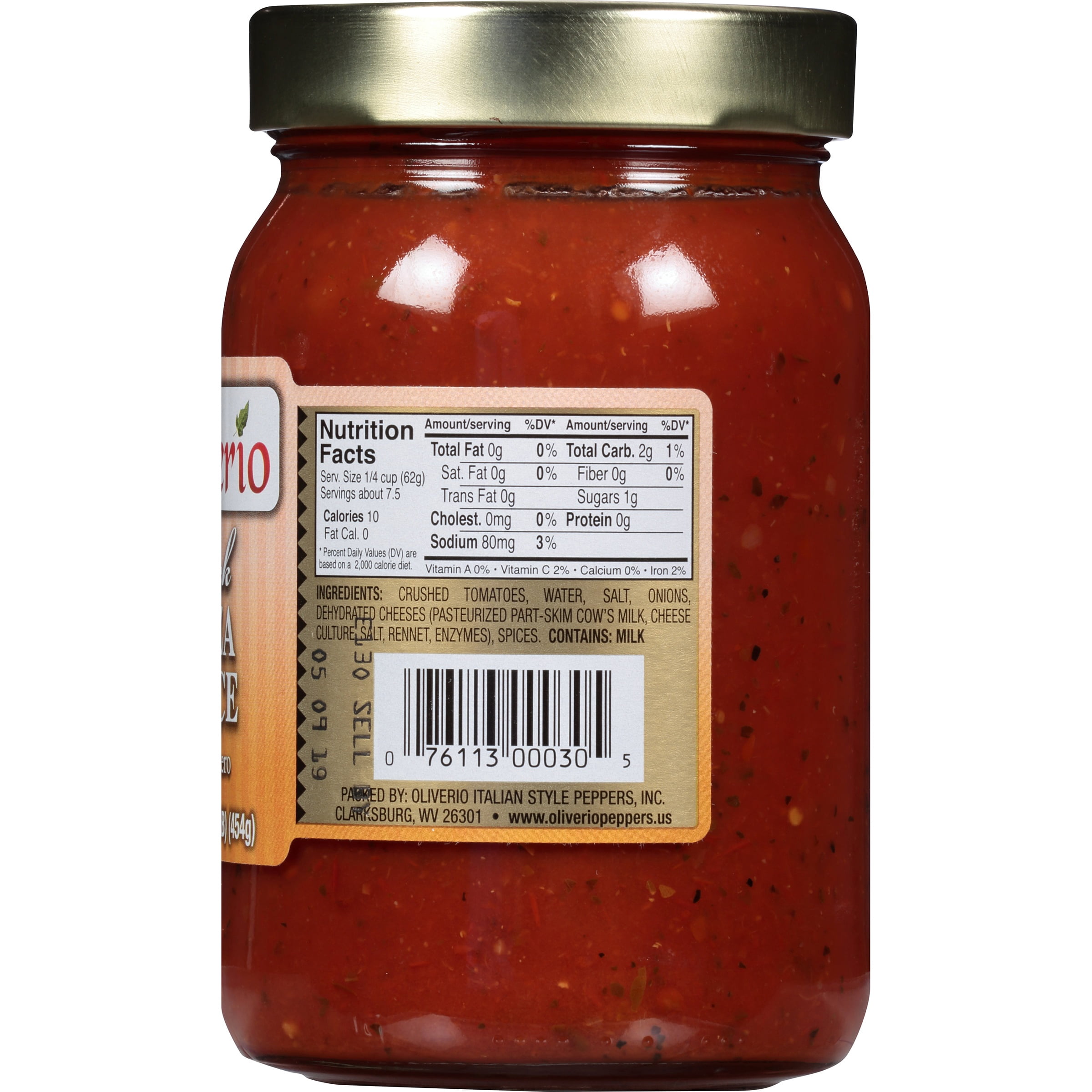 Oliverio Pizza Sauce
