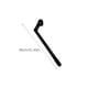 thumbnail image 4 of Toystoory Bike Quill Stems Aleación de aluminio Barra de mango resistente al desgaste Abrazaderas de manillar de cuello de cisne Ciclismo Negro/80x25.4x22.2, 4 of 6