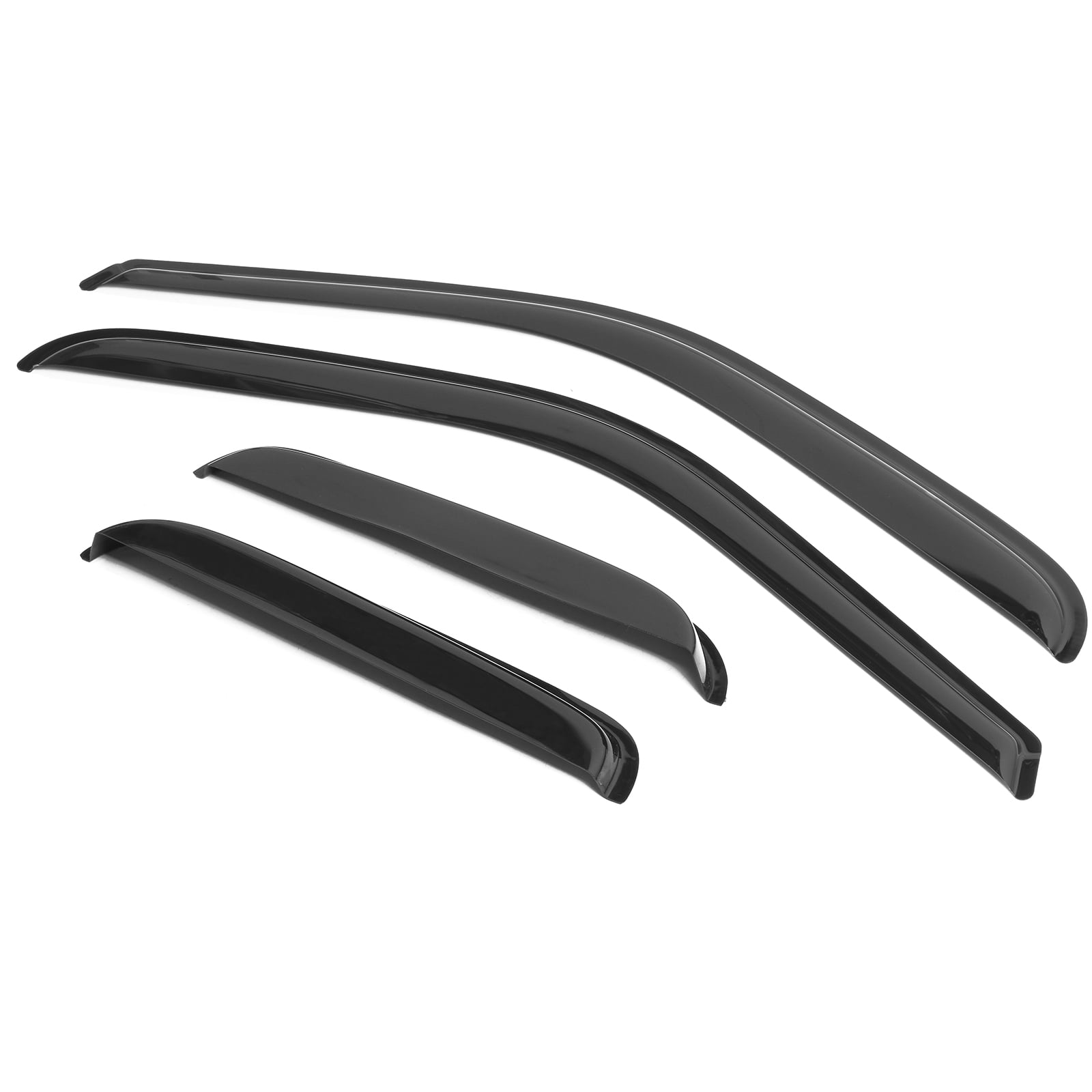 Ikon Motorsports Compatible with 00-06 Toyota Tundra Extended Cab Acrylic Window Visors Vent Deflector Rain Guard 4Pc Set Outside Mount 2000 2001 2002 2003 2004 2005 2006