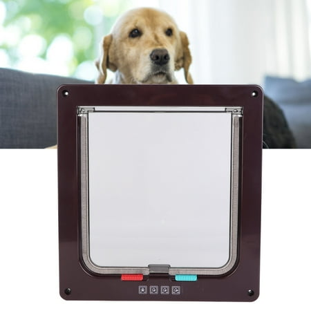 flap pet door screen dog lockable spptty abs waterproof acrylic window cat medium