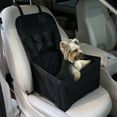thumbnail image 2 of Petjoy Dog Car Seat with Safety Belt, Portable Waterproof Booster for Small Dogs, 2 of 6