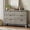 Gray walnut, variant on Fluted Dresser for Bedroom with 6 Deep Drawers,Modern Chest of Drawers, Wooden Dresser TV Stand, Curved Profile Design, for Living Room,Hallway