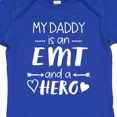 thumbnail image 4 of Inktastic My Daddy is an EMT and a Hero Boys or Girls Baby Bodysuit, 4 of 5