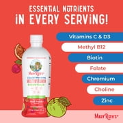 MaryRuths Liquid Multivitamin Essentials+ with Elderberry for Immunity Support, Vitamins A C D E, Fruit Punch Flavor, Ages 1+, 32 fl oz