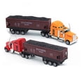 thumbnail image 4 of KGOTA 1:65 Diecast Simulation Alloy Car Carrier Truck Model Kid Classic Vehicle Toys, 4 of 7