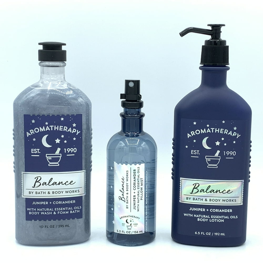 Bath and Body Works Aromatherapy Balance Juniper Coriander Pillow Mist
