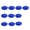 Blue, variant on 10Pcs Unscented Floating for Weddings, Christmas, Pools – Elegant Table Centerpieces & Party Decorations