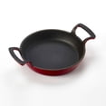 thumbnail image 1 of Lava Cast Iron 6.30" Enameled Non-Stick Round Pan - Red, 1 of 1