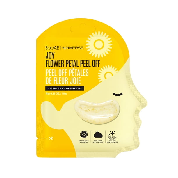 Soo Ae Universe Joy Flower Petal Peel Off Mask 0 35oz Walmart Com Walmart Com