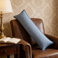 thumbnail image 6 of Long Rectangular Backrest Cushion, Usupdd Sofa Throw Pillow Supportive Lumbar Cushion, Versatile Sleeping Pillow for Living Room Bedroom with Removable Washable Pillowcase, Blue, 6 of 6