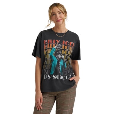Lee® Women's Short Sleeve Billy Joel Graphic Tee, Sizes S-3XL