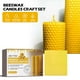 thumbnail image 4 of Kit DIY de Velas de Cera de Abeja - Haz Tus Propias Velas Naturales de Panal de Cera de Abeja | Hojas Puras de Cera de Abeja para Manualidades | Set de 10 Velas | Para Niños y Adultos | Decoración, 4 of 9