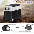 thumbnail image 5 of Simzlife 12 Volt Car Refrigerators, -4℉~68℉, 58 Quart Portable Freezer Mini Fridge 12/24V DC & 120-240V AC, Car Fridge for Trunk,RV, Camping, Travel, Fishing, Outdoor or Home, 5 of 8